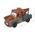 Disney Pixar Cars 3 Lightning McQueen Rust-Eze Mater 1:55 Diecast Metal Alloy Car Model Toys For Boys Birthday's Gift. 