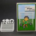 YINISE SCRAPBOOK Metal Cutting Dies For Scrapbooking Stencils FOOTBALL Paper Album Cards Making Embossing Die CUT Cuts Cutter. 