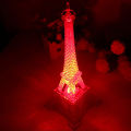 Eiffel Tower Light Colorful Nightlight Birthday Gift Decorative Button Lamp. 