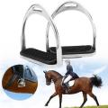 Horse Riding -Stirrups - Stainless Steel. 