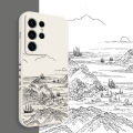Ink Diagram Phone Case For Samsung Galaxy S24 S23 S22 S21 S20 S10 S10E S9 Ultra Plus FE Note 20 Ultra 10 9 Plus Cover. 