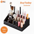 (ONLY BOX) Premium Makeup Organizer - Stylish Storage Solution For Lipsticks, Cosmetic Brushes, Eyeliners, And Nail Polishes. 