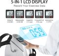 Mini Exercise Bike, himaly Under Desk Bike Pedal Exerciser Portable Foot Cycle Arm & Leg Peddler Machine with LCD Screen Displays. 