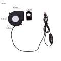 BBQ Blower Fan USB 5V Small Multi Used Lightweight for Camping Cooking Air Pump Tools. 
