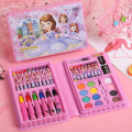 42,50,54,68,150,168 Hello Kitty Princess Frozen Barbie Artist Drawing Sets Drawing Kits Supplies for Kids Girls Drawing Painting Set Include Crayons, Coloured Pencils, Watercolour Paints, Coloured Markers, Palette, Paintbrush, HB Pencil, Eraser, Sharpener. 