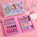 Children Drawing Art Set with Pencils, Markers, Watercolor Set, and Supplies - Creative Stationery Kit. 