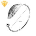 BODHI Cuff Bracelet Opening End Ladies Leaf Bracelet Fashion Accessory. 