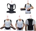 Full Back Posture Support Belt New Posture Corrector Full Back Belt With Hard Support Panel Black. 