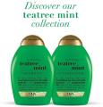 OGX Hydrating + Tea Tree Mint Shampoo, 13 Ounce 385ml. 