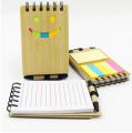 AlBizCo. Wooden Dairy/Notepad With Pen. 