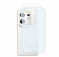Infinix Zero 30 4G Back Matte Protector Soft Skin Sheet Film With Sides Cover Protection Carbon Fiber For infinix zero30 - Transparent. 