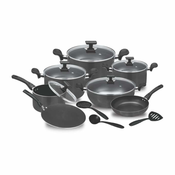 Chef%20Non-Stick%20Stylish%20Kitchen%20Set%20/%20Cookware%20Set%20With%20Combine%20Lid%20-%20Maroon%2016%20pcs%20-%20Image%203