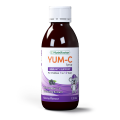 Nutrifactor Yum-C Syrup - Vitamin C & Black Elderberry for Kids | Immunity Booster, Respiratory Health & Antioxidant Support | 120 mL. 