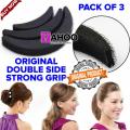 HD Quality 3 PCS Bangs Increase The Cushion To Make A Fluffy Look Hair Style Pull Maker Putt Comb Sponge Backcombing Volume Increase Puff Extension. 