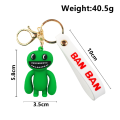 2023 New Garten of banban Soft Rubber Keychain Cute Dolls Couple Bag Charm Creative Car Key Ring Figure Toys Friend Gift. 