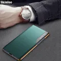 For Samsung Galaxy A73 Flip Cases Smart Transparent View Phone Case for Samsung A73 Window Flip Leather Phone Cover. 