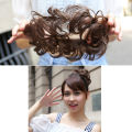 Messy Hair Bun Extension for Girls - Fake Ponytail Accessory. 