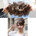 Messy Hair Bun for girls  – Volumizing Messy Bun Hair Clip, Jura Pony , Hair Scrunchie Extension, Synthetic Hair Bun Extension, Bridal Hair Accessory, Party Hair Bun, Puff Bun Juda, Ponytail jura  for girls. 