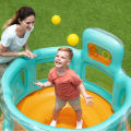 Bestway Inflatable Jumping Tube With Balls For Kids Jump O Lene Play Kids Jumping Castle Gym Inflatable Trampoline Play Bouncer 52646. 