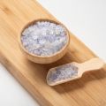 EUPHERBIA Blue Salt, Coarse, Rare Mineral Salt, High Potassium, Lower Sodium, Natural, Unprocessed, Hand Harvested, Kosher Certified, 227g (8 Oz). 