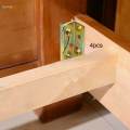 4Pcs Bed Rail Brackets Fixed Accessories Iron Wooden Bed Frame. 