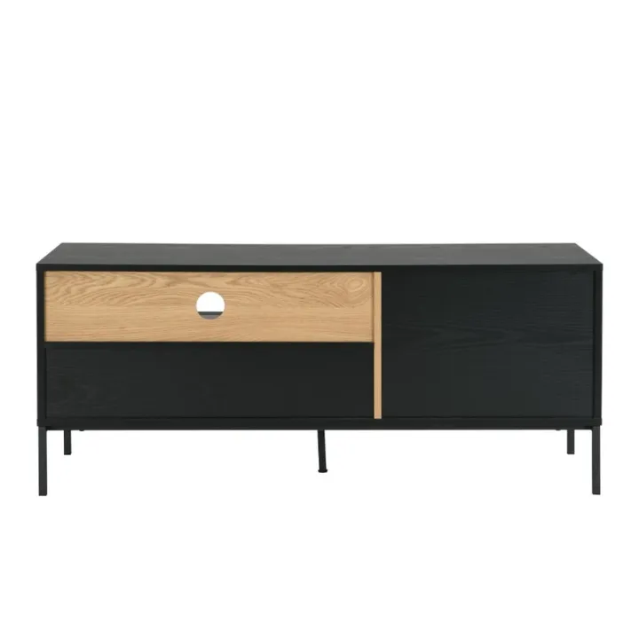 Sleek%201%20Door%201%20Drawer%20TV%20Cabinet%20in%20Black%20Oak%20Finish%20%7C%20Matte%20Black%20TV%20Stand%20Table,%20Wooden%20TV%20Unit,%20LED%20TV%20Console,%20and%20Media%20Stand%20for%20a%20Contemporary%20Entertainment%20Center%20-%20Image%206