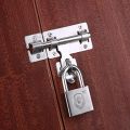 4.6,8 inches Stainless Steel Door Buckle Latch High Quality Bolt Lock with Screw. 