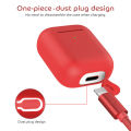 3 pcs/set For Apple AirPods 2 Wireless Charger Protective Silicone Case Cover Accessories. 