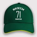 Naseem Shah Cap Pakistan Cricketer for Boys Cricket 71 Hat at CustomizeGiftsPK. 