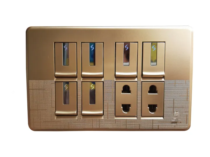 8%20Switches+2%20Sockets%20China%20Fitting%20Board%20Plate%20Pearl%20Golden%20Metal%20Series%20ALL%20Sizes%20Available%20For%20Trendy%20Walls%20DAAZLED%20-%20Image%204