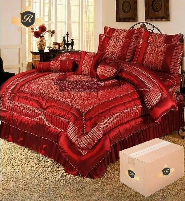 The%20Royal%20Bedding%20Luxury%20Bridal%20Bed%20Set%20Fancy%20Bridal%20Bed%20Sheet%20Set%20Pillow%20Cover%20Cushion%20Cover%20Neck%20Roll%20Set%20of%20%208%20Pcs%20-%20Image%202