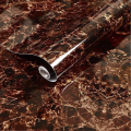 Marble Sheet 60x200cm Wall Paper Waterproof Heat Resistant Self Adhesive Anti Oil Kitchen Wallpaper- Marble Sheet Texture Design PVC- Sticker sheet Furniture New Skin Kitchen Cabinet Paper- Oilproof Table top Sticker sheet. 