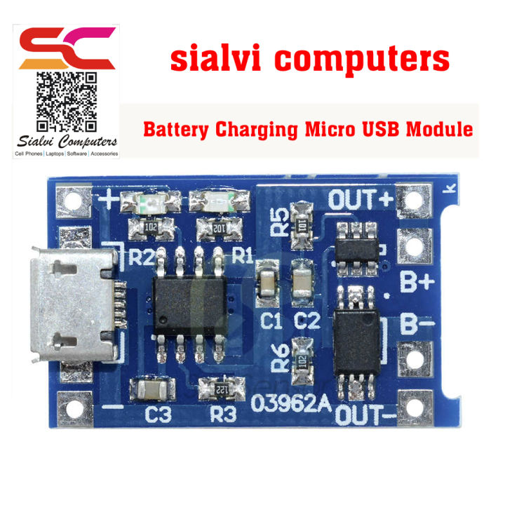 Battery Charging Micro USB Module 18650 Lithium Battery Charger Module