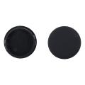 25PCS Premium Plastic Locking Hole Plugs Black Flush Type Plastic Hole Cover Panel Hole 38mm Round End Cap Chair Furniture Glide Protectors. 