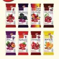 Lavashak Fruit Leather Sheet Roll (Pack of 12) Persian Style Natural Tart Snack Ready To Eat Fruity Bar Imli. 