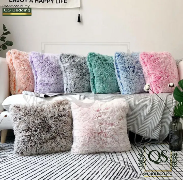 QS%20Decorative%20Sofa%20LongFur%20Throw%20Plush%20Cushion%20Plush%20Throw%20Cover%20Home%20Decor%20Sofa%20Cushion%20Cover%2016"%20x%2016"%20%C2%A0QS%20Bedding%20-%20Image%205
