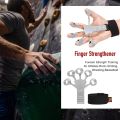 Online Karachi Black Finger Gripper, Silicone Finger Gripper, Hand Gripper , Guitar Finger, Forearm Trainer , Finger Strengthener, Hand Strengthener For Workout - 1 PC - CC KS. 