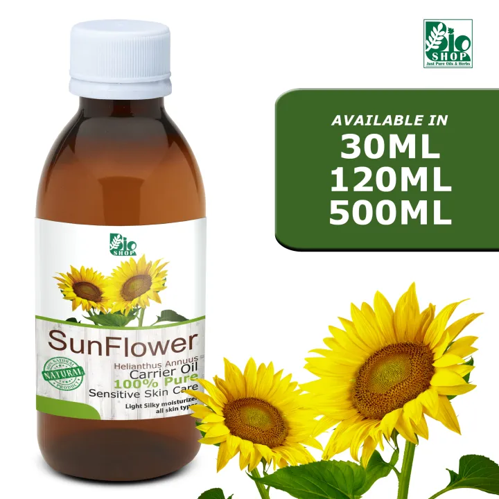 Sun%20Flower%20Oil%20By%20Bio%20Shop%E2%84%A2%20%20%7C%20Sunflower%20Oil%20%7C%20Best%20for%20Skin%20Natural%20Care%20Recipes%20%7C%20100%25%20Pure%20&%20Organic%20-%20Image%202