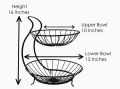 Over The Sink Dish Drying Rack, double sink rack,double cabin sink rack, Kitchen Counter Organizer, Large Dish Rack Drainer for Space Saver Storage Shelf, Fruit Basket Stand, Dining Table & Kitchen Counter Organizer, Vegetable Basket , Vegetable Stand. 