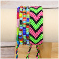 VSCO Girl Bracelet Graduation Season Party Wear Hand Woven Friendship Bracelet 5 Set. 