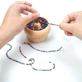 Wooden Bead Spinner Cheap Waist Beads Kit for Jewelry Making Bracelet Maker Stringing Wooden Crafting. 