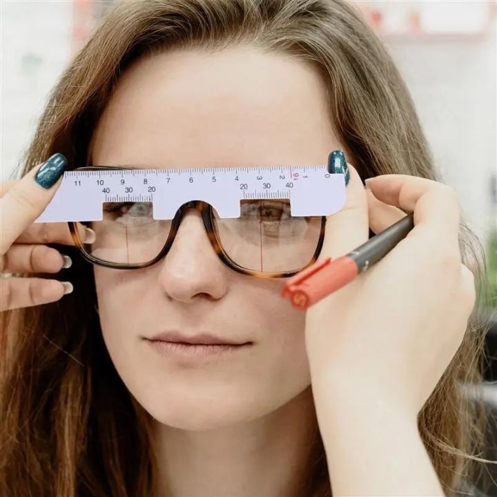 Ruler Distance Pd Pupil Tool Pupillary Optical Measuring Eye Measurement Measure Meter Ophthalmic Vernier Glasses Rulers