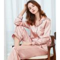 Hot Sexy Silk Night Suit For Women and Girls - Silky Satin Womens Pajama Sets Button Down Sleepwear Loungewear - Night Dress Nighty with Shirt and Trouser by MidNight Vibes. 