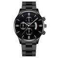 Classic Fashion Foreign Trade Calendar Watches Wholesale Trendy Sport Men's Steel Belt Watch Business Set. 