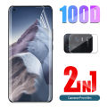 For Xiaomi Mi 11 Ultra 2in1 Screen Protector Hydrogel Soft Film Camera Film For For Mi11 Ultra Mi 11Ultra Mi11Ultra Full Coverage Protective Film Not Glass. 