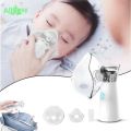 Portable Electric Nebulizer Machine for Kids, Adults, and Babies Mini Nebuliser Handheld Mesh Device with Fine Atomization, and Comfortable Therapy for Home and Travel. 