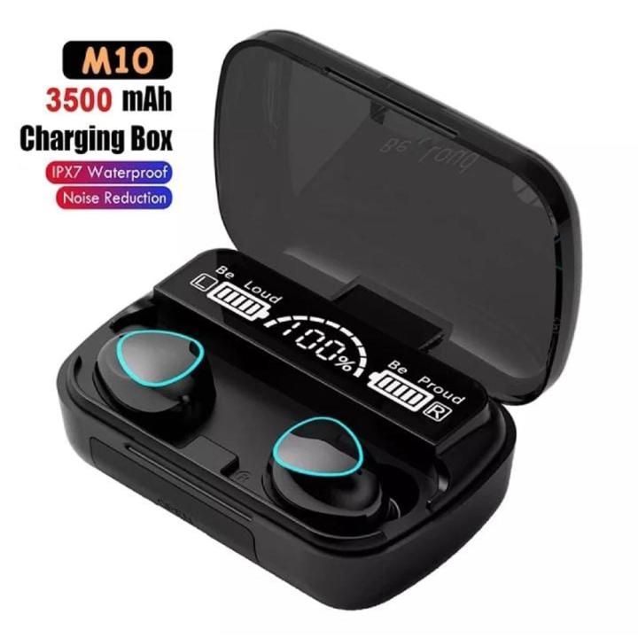 M10 Earbuds / M10 TWS Wireless Bluetooth Headphones 5.1 Earphone Bluetooth 3500mAh Charging Box 9D Stereo Sports Waterproof Earbuds Headsets With Microphone / M10 Earbuds Airpods