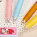 0.5mm Kawaii Labub Mechanical Pencil Set With Refill Leads Cute School Office Writing Pencils Stationery Gift. 