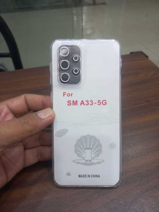 Dust%20Proof%20Soft%20Jelly%20cover%20Samsung%20A33%205G%20Transparent%20with%20Camera%20protection%20Bottom%20Cap%20-%20Image%205