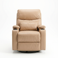 Sereno Life Recliner Sofa – Beige | First Class Special Edition, 360° Swivel, Full Back & Leg Support, 3-in-1 Comfort Functionality. 